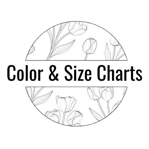 Color Charts & Size Charts